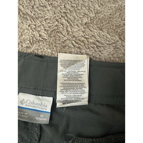 Columbia Womens Silver Ridge Walking Hiking Outdoor Pant Gray Size 10 Regular - Picture 9 of 14